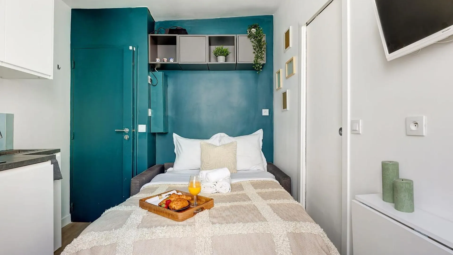 Apartmán Area Of Montorgueil 1 Br Paříž Francie